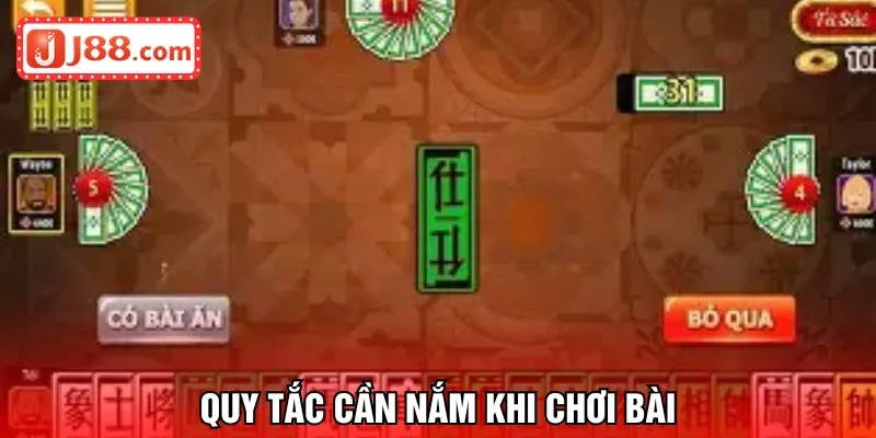 Quy tắc cần nắm khi chơi bài